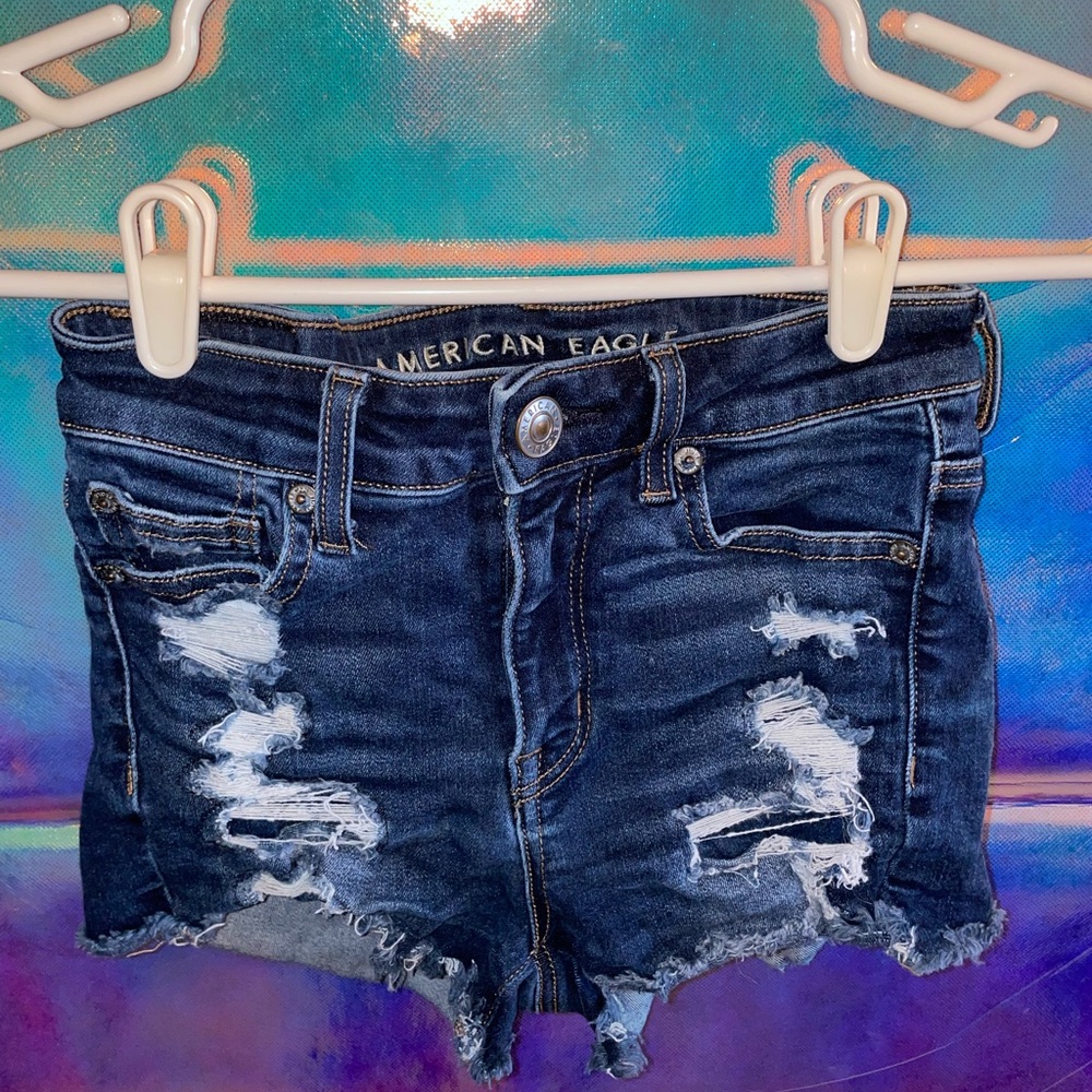Short American Egale ripped shorts